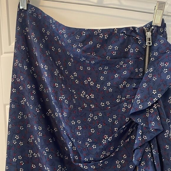 Veronica Beard Skirt in Navy - Picture 2 of 5